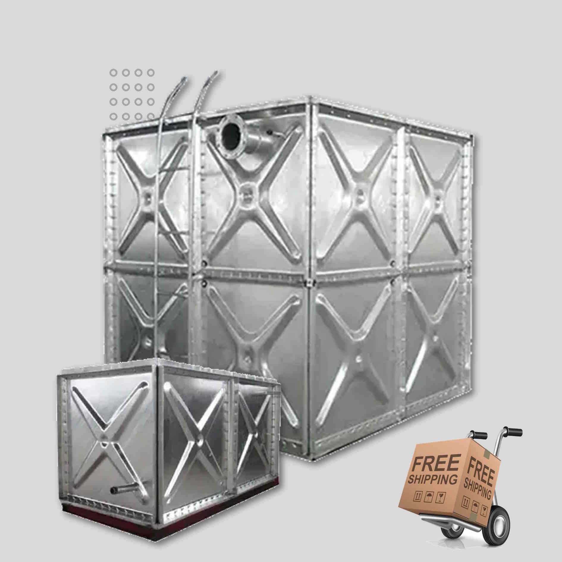 MODULAR LIQUID TANK - STAINLESS STEEL
