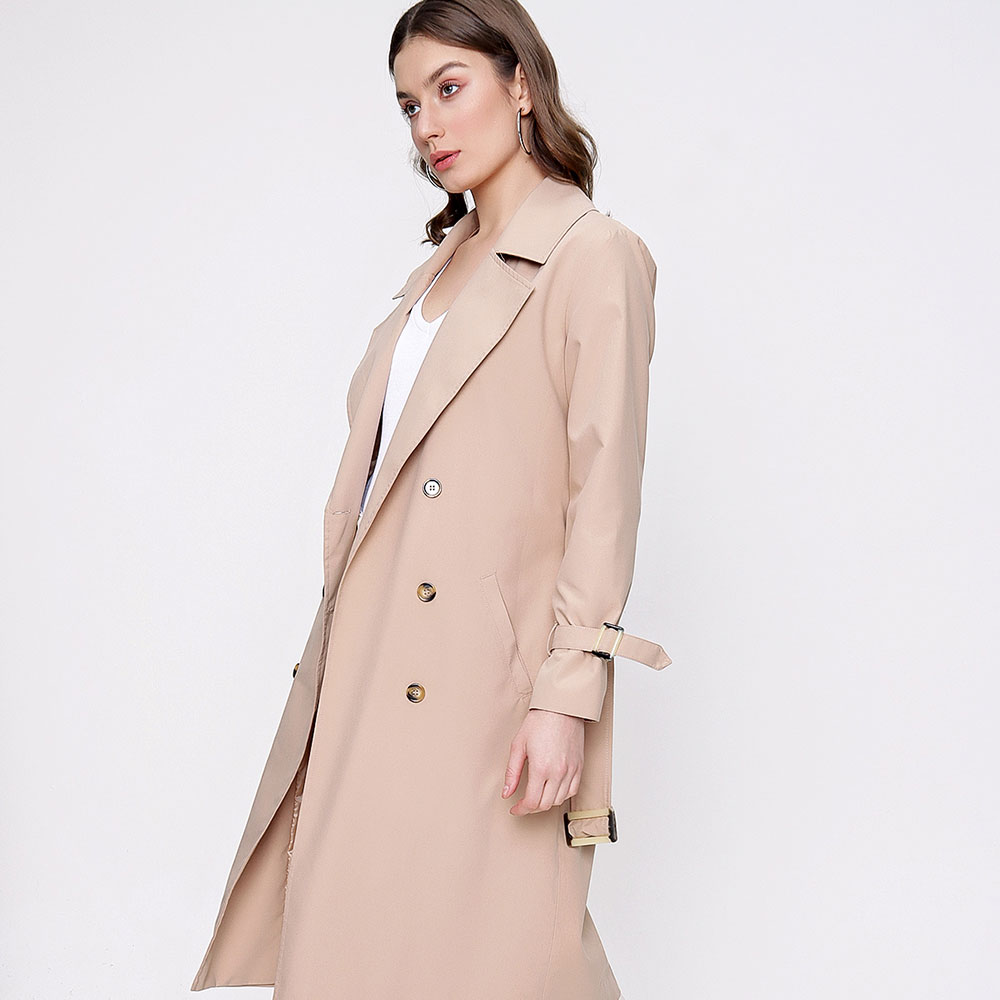 Women's Long Jacket - READY WOMEN'S CLOTHING WHOLESALE ready-made women's wholesale clothing women's clothing wholesale Turkish textile apparel