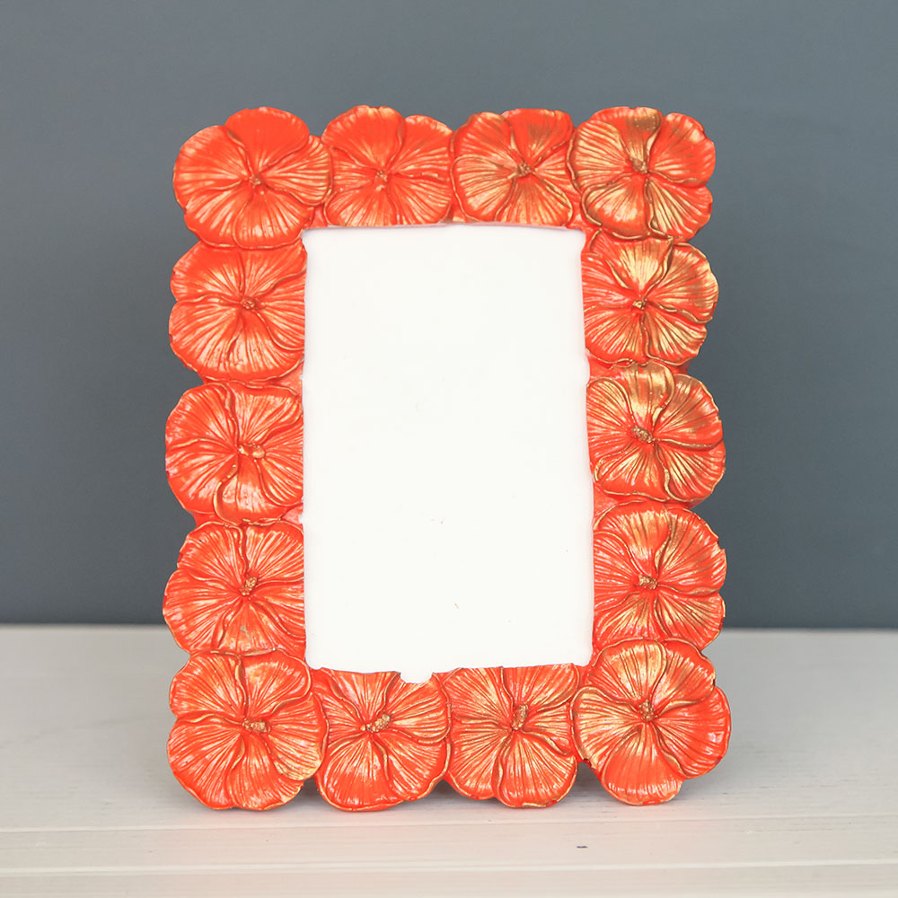DAISY FRAME OBJECTS DECORATIVE DESKTOP POLYESTER TRINKET