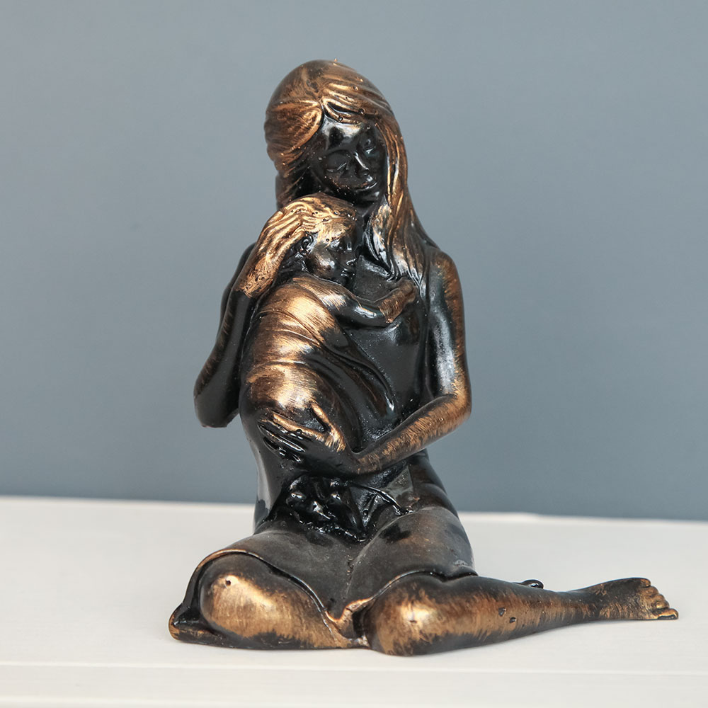 MOM AND BABY OBJECTS DECORATIVE POLYESTER trinket