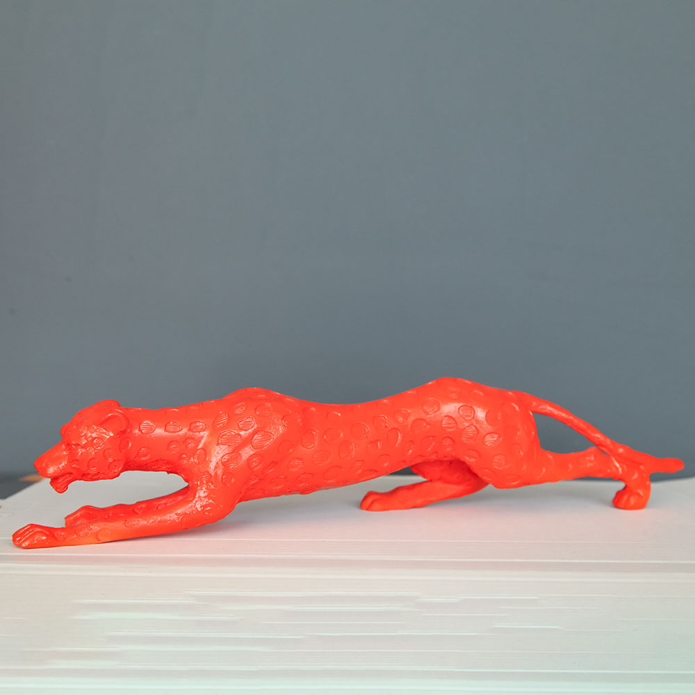 JAGUAR OBJECTS DECORATIVE DESKTOP POLYESTER TRINKET