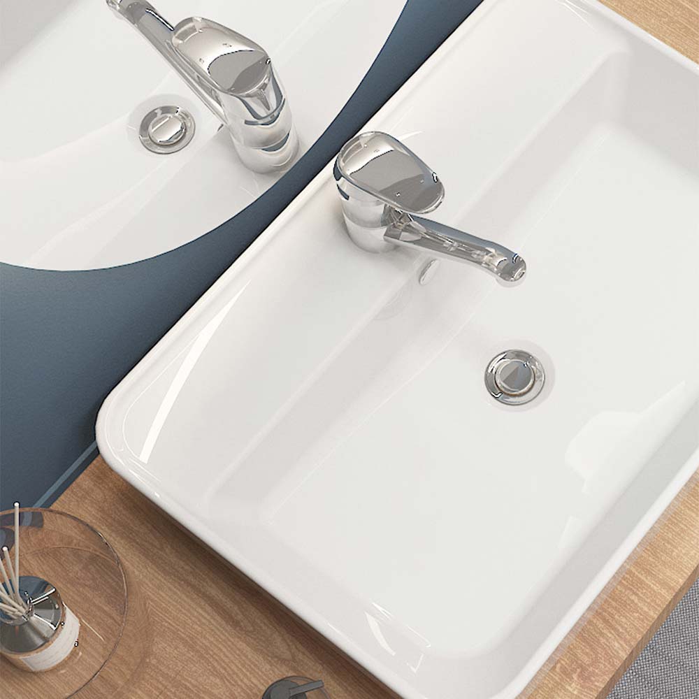INNFLORA VITRIFIED SINK – CERAMIC HAND WASHING SINK