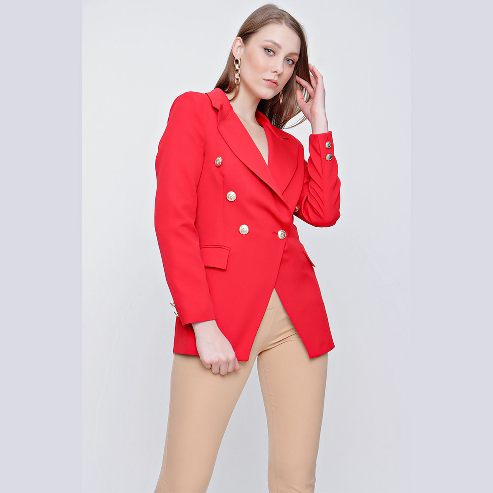 WOMEN'S BLAZER JACKET - READY WOMEN'S CLOTHING WHOLESALE ready-made women's wholesale clothing women's clothing wholesale Turkish textile apparel