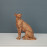 CHEETAH OBJECTS DECORATIVE DESKTOP POLYESTER TRINKET