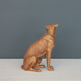 CHEETAH OBJECTS DECORATIVE DESKTOP POLYESTER TRINKET