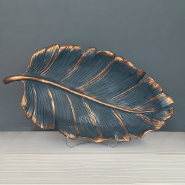GIANT LEAF OBJECTS DECORATIVE DESKTOP POLYESTER TRINKET