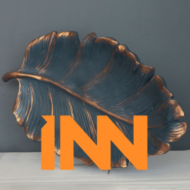 GIANT LEAF OBJECTS DECORATIVE DESKTOP POLYESTER TRINKET GIANT LEAF OBJECTS DECORATIVE DESKTOP POLYESTER TRINKET