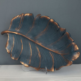 GIANT LEAF OBJECTS DECORATIVE DESKTOP POLYESTER TRINKET