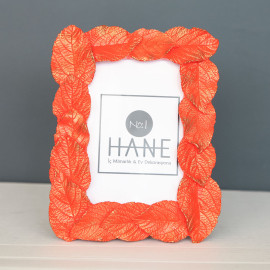 LEAF FRAME OBJECTS DECORATIVE DESKTOP POLYESTER TRINKET