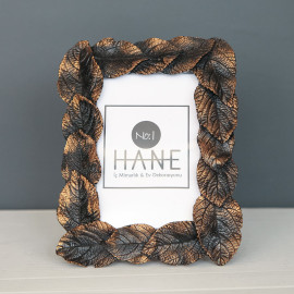 LEAF FRAME OBJECTS DECORATIVE DESKTOP POLYESTER TRINKET