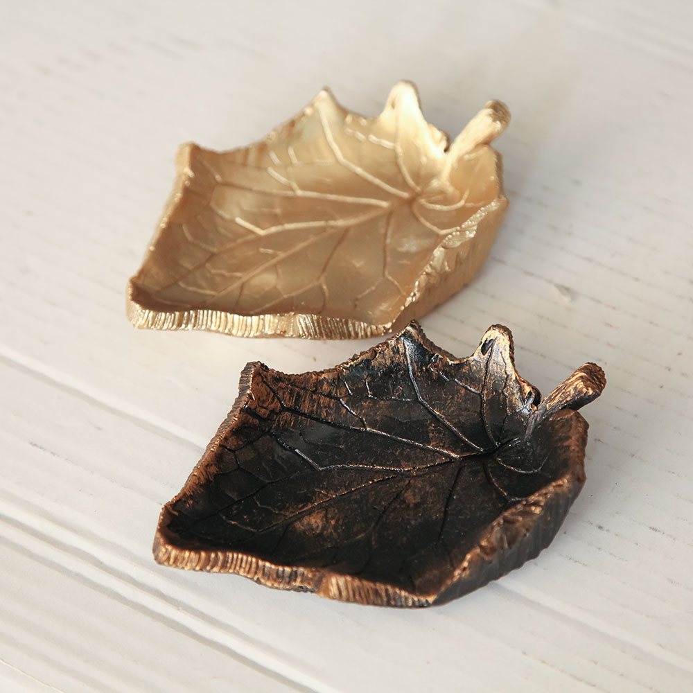 LEAF FOR DELIGHT OBJECTS DECORATIVE DESKTOP POLYESTER TRINKET