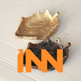 LEAF FOR DELIGHT OBJECTS DECORATIVE DESKTOP POLYESTER TRINKET LEAF FOR DELIGHT OBJECTS DECORATIVE DESKTOP POLYESTER TRINKET