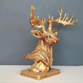 DEER OBJECTS DECORATIVE DESKTOP POLYESTER TRINKET