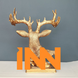 DEER OBJECTS DECORATIVE DESKTOP POLYESTER TRINKET DEER OBJECTS DECORATIVE DESKTOP POLYESTER TRINKET