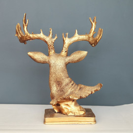 DEER OBJECTS DECORATIVE DESKTOP POLYESTER TRINKET
