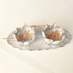 HORIZONTAL LOTUS SET OBJECTS DECORATIVE DESKTOP POLYESTER TRINKET