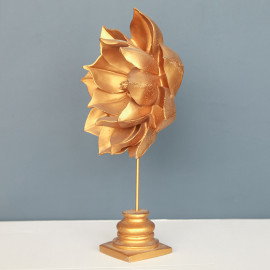LOTUS FLOWER OBJECT DECORATIVE DESKTOP POLYESTER TRINKET