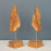 DUAL ANGEL WING OBJECTS DECORATIVE DESKTOP POLYESTER TRINKET