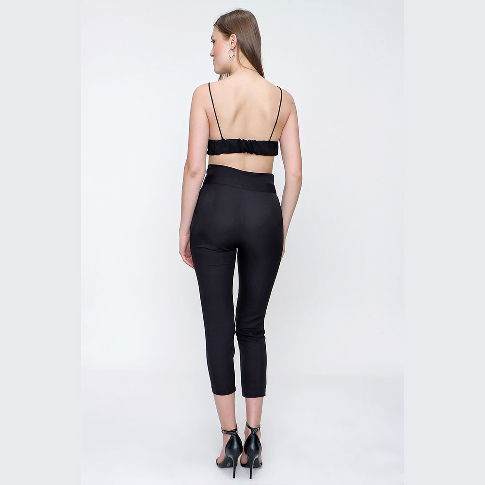 WOMEN'S HIJAB BELTED PANTS
