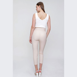 WOMEN'S HIJAB BELTED PANTS