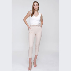 WOMEN'S HIJAB BELTED PANTS