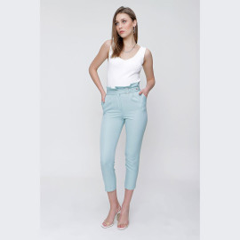 WOMEN'S HIJAB BELTED PANTS