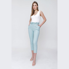 WOMEN'S HIJAB BELTED PANTS
