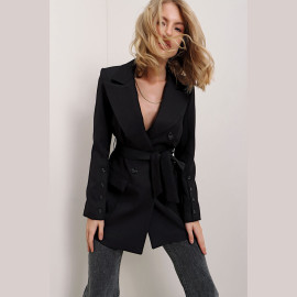 Women's V-neck Coat