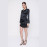 Women's Button Detailed Satin Dress