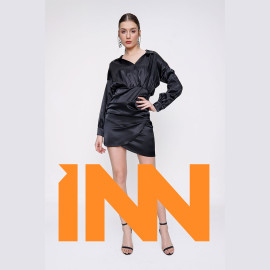 Women's Satin Mini Dress Women's Satin Mini Dress