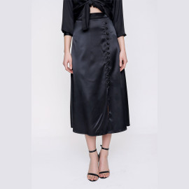 Women's Button Detailed Skirt