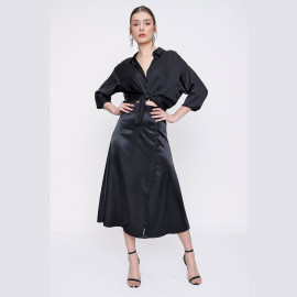 Women's Button Detailed Skirt