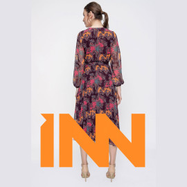 Chiffon V-Neck Dress Chiffon V-Neck Dress