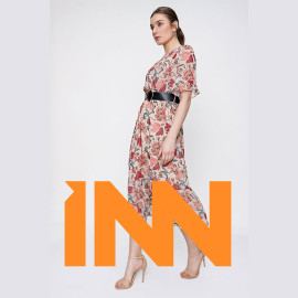 Waist Belt Chiffon Dress Waist Belt Chiffon Dress