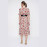 Waist Belt Chiffon Dress