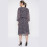 Drop Collar Chiffon Dress