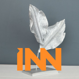 DOUBLE LEAF OBJECT DECORATIVE POLYESTER TRINKET DOUBLE LEAF OBJECT DECORATIVE POLYESTER TRINKET