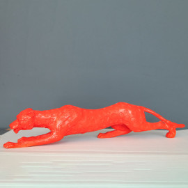 JAGUAR OBJECTS DECORATIVE DESKTOP POLYESTER TRINKET