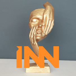 MASK LADY OBJECTS DECORATIVE POLYESTER TRINKET MASK LADY OBJECTS DECORATIVE POLYESTER TRINKET