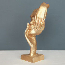 MASK LADY OBJECTS DECORATIVE POLYESTER TRINKET