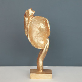 MASK LADY OBJECTS DECORATIVE POLYESTER TRINKET