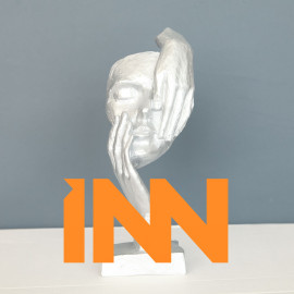 MASK LADY OBJECTS DECORATIVE POLYESTER TRINKET MASK LADY OBJECTS DECORATIVE POLYESTER TRINKET