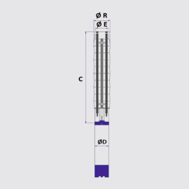 Submersbile Pump Stainless Steel 6 inch INNSP624