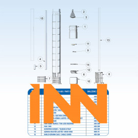 Submersbile Pump Stainless Steel 8 inch INNSP111 Submersbile Pump Stainless Steel 8 inch INNSP111