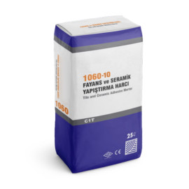 FACTORY WHOLESALE TILE AND CERAMIC ADHESIVE MORTAR 1060-01 (WHITE)