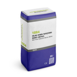 FACTORY WHOLESALE WET FLOOR ADHESIVE MORTAR 1084 (WHITE)