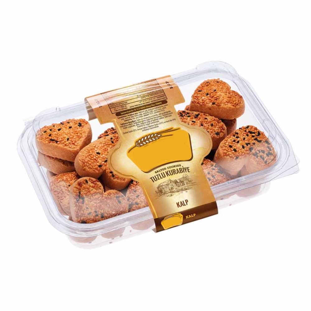 FACTORY WHOLESALE HEART SALT COOKİE 300G FACTORY WHOLESALE HEART SALT COOKİE 300G