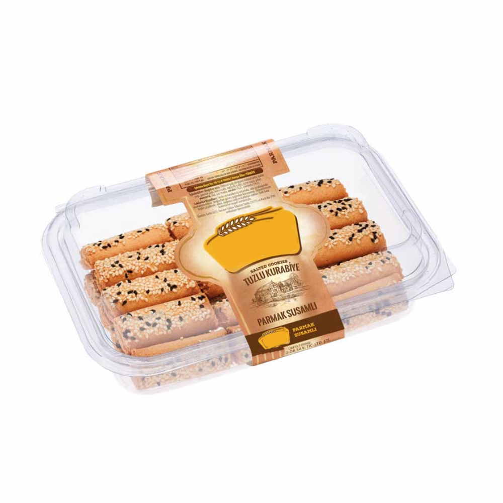 FACTORY WHOLESALE FİNGER SESAME SALT COOKİE 300G FACTORY WHOLESALE FİNGER SESAME SALT COOKİE 300G