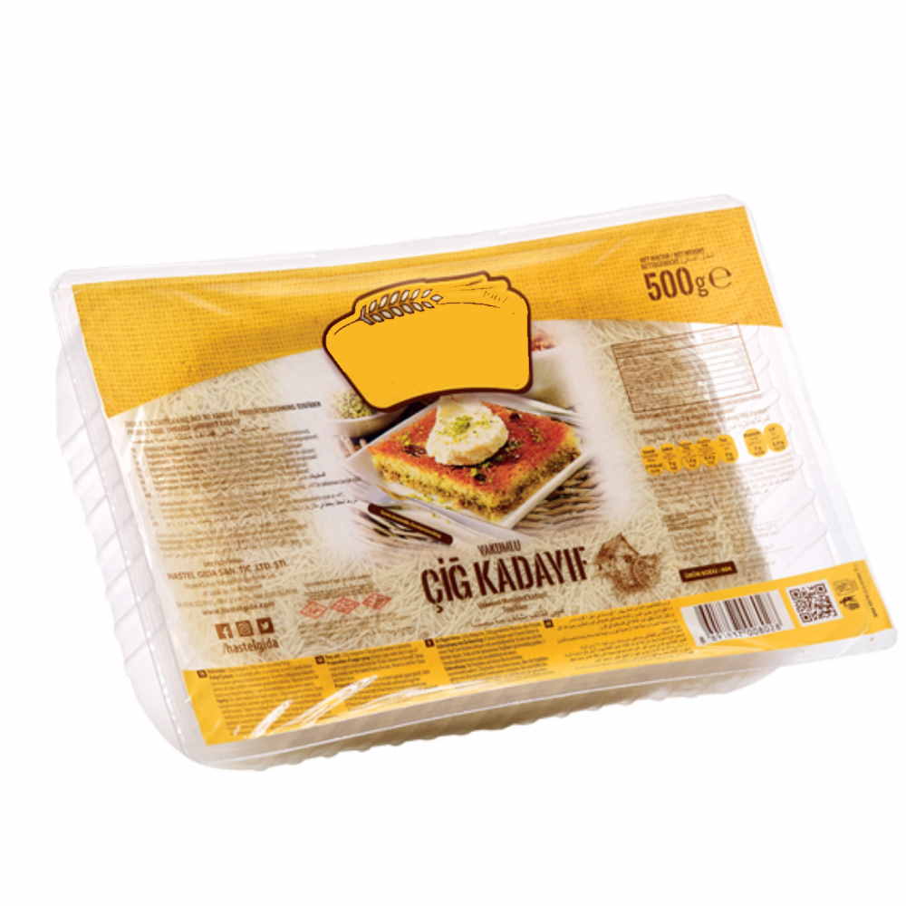 UNBAKED SHREDDED KADAYIF 500 G UNBAKED SHREDDED KADAYIF 500 G
