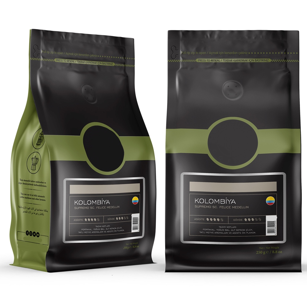 FACTORY WHOLESALE FILTER COFFEE COLOMBIA – SUPREMO SC. FELICE MEDELLIN 250G FACTORY WHOLESALE FILTER COFFEE COLOMBIA – SUPREMO SC. FELICE MEDELLIN 250G